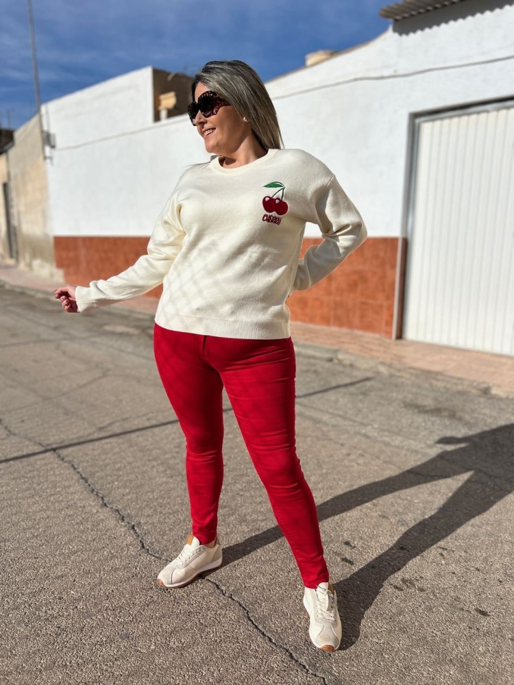 Pantalón Vivid Rojo