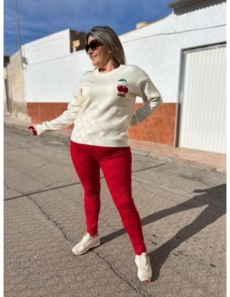 Pantalón Vivid Rojo