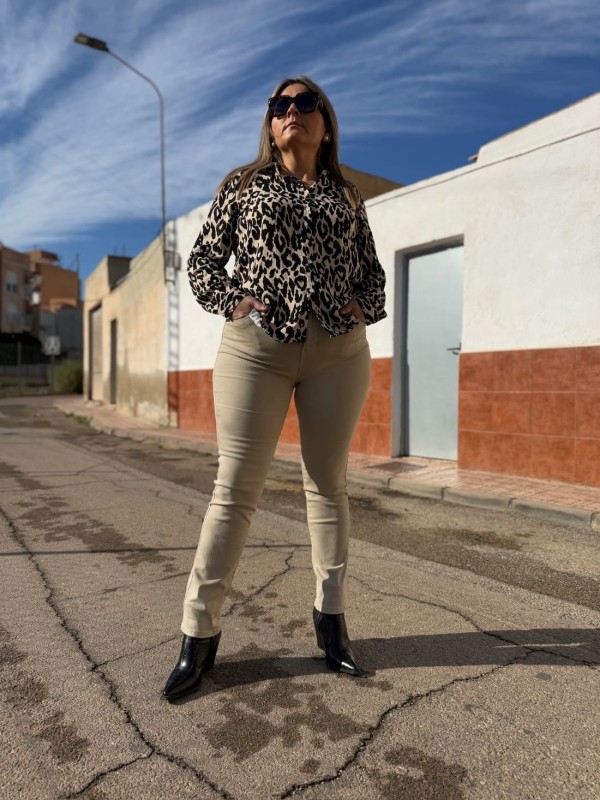 Pantalón K&L Beige 2