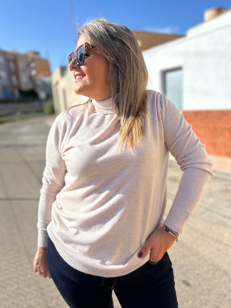 Jersey Basico Cuello Alto