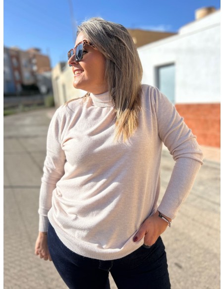 Jersey Basico Cuello Alto