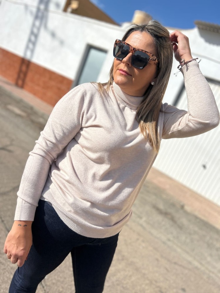 Jersey Basico Cuello Alto