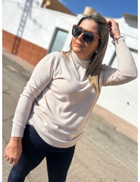 Jersey Basico Cuello Alto