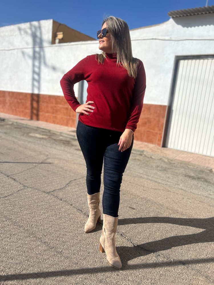 Jersey Basico Cuello Alto