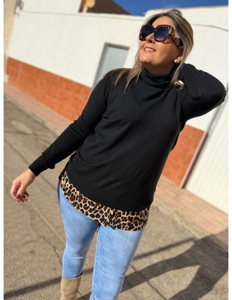 Jersey Basico Cuello Alto