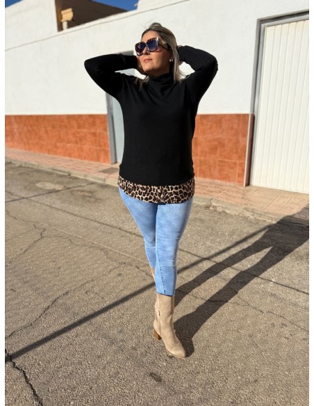 Jersey Basico Cuello Alto