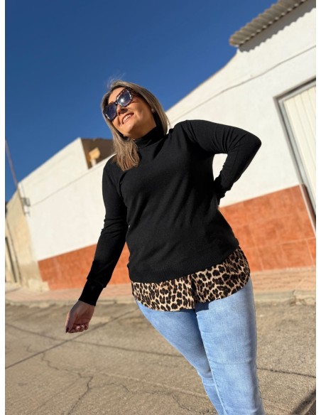 Jersey Basico Cuello Alto