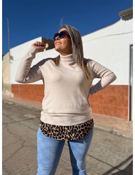 Jersey Basico Cuello Alto