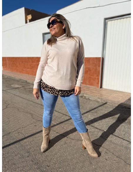 Jersey Basico Cuello Alto