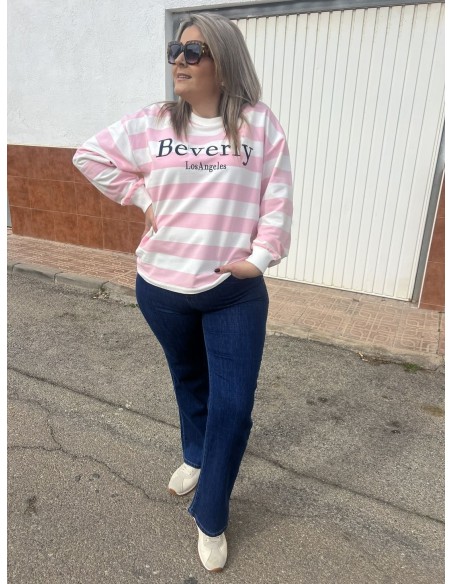 Sudadera Rayas Beberly