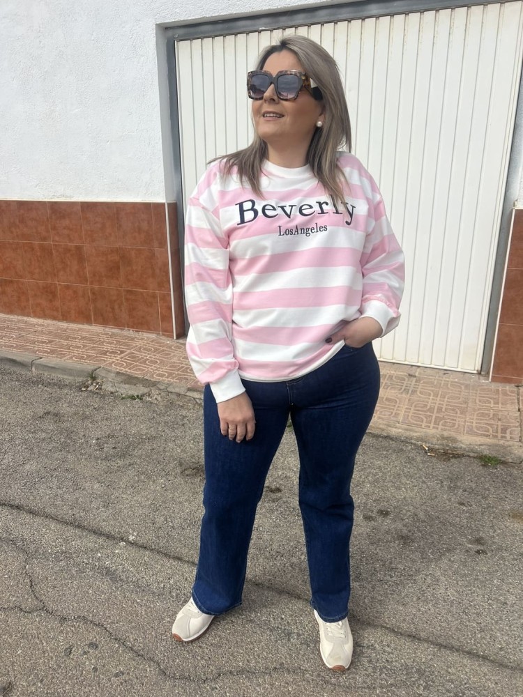 Sudadera Rayas Beberly
