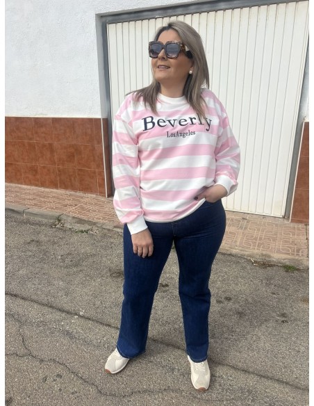 Sudadera Rayas Beberly