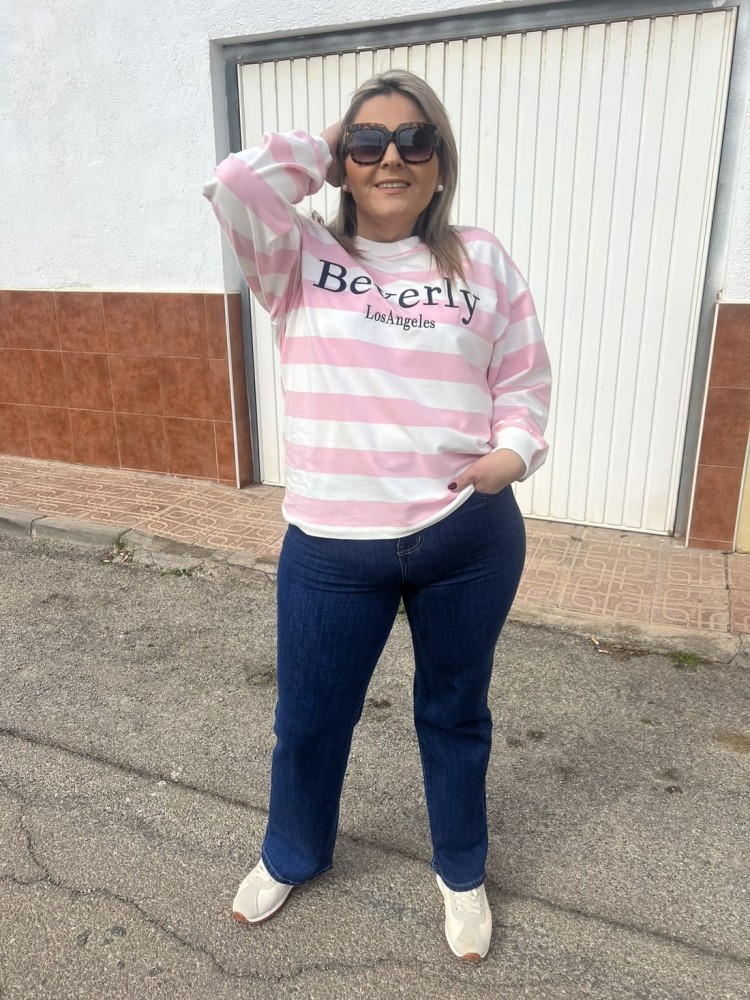 Sudadera Rayas Beberly
