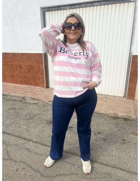 Sudadera Rayas Beberly