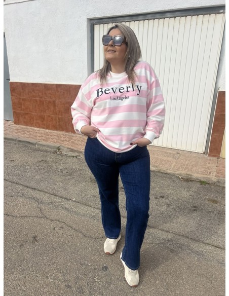 Sudadera Rayas Beberly