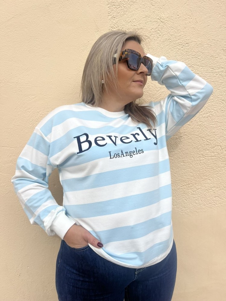 Sudadera Rayas Beberly