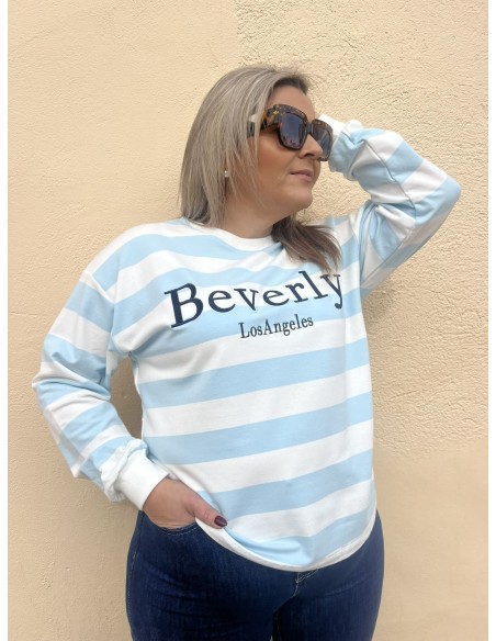 Sudadera Rayas Beberly