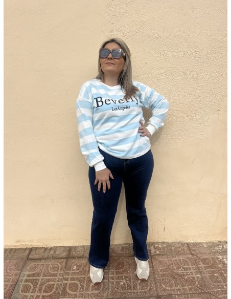 Sudadera Rayas Beberly