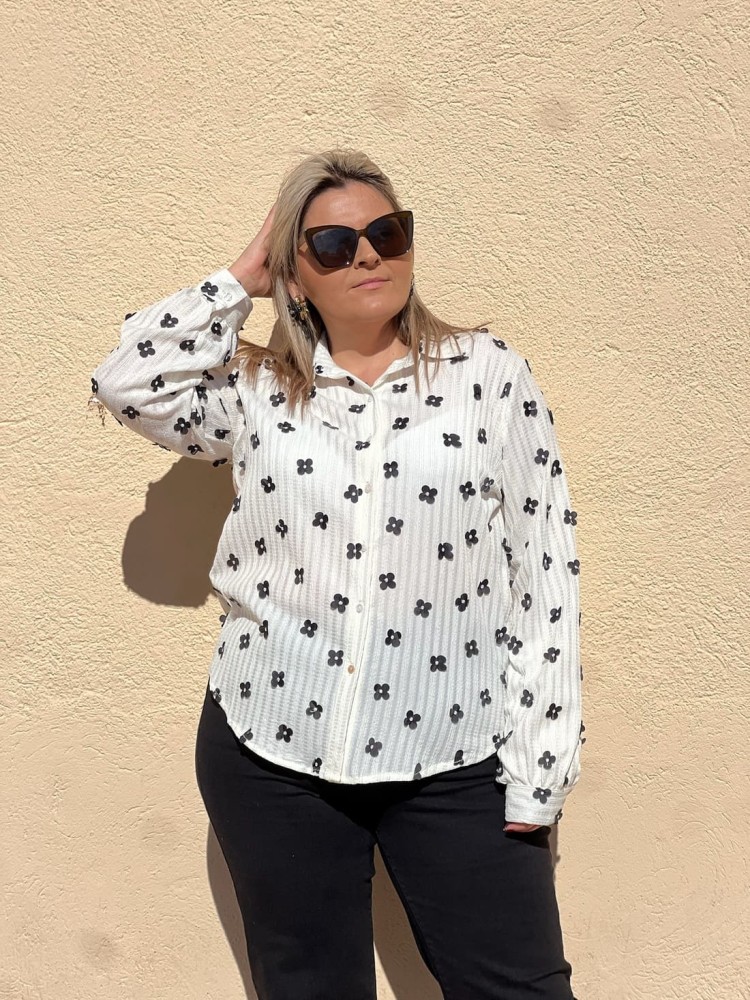 Camisa Flores