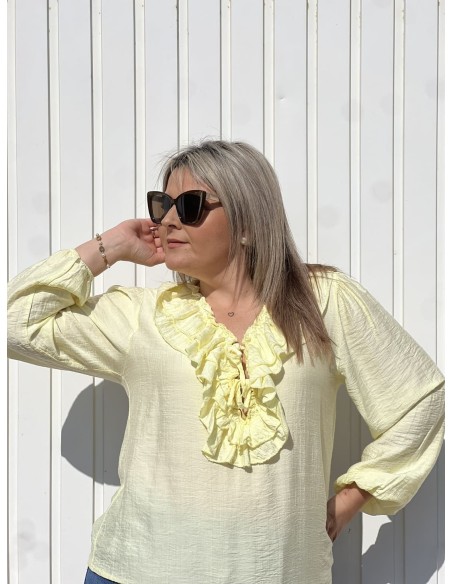 Camisa Weyi Amarilla