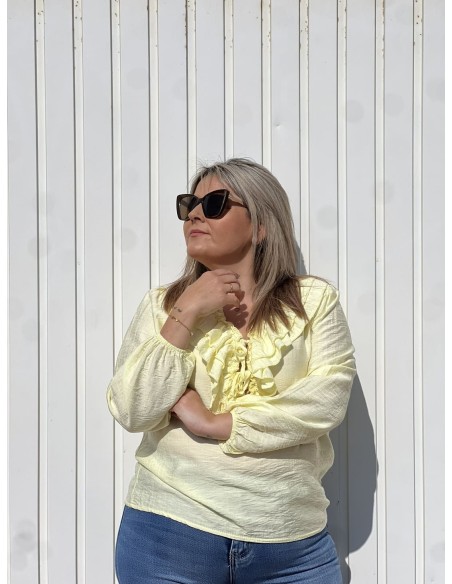 Camisa Weyi Amarilla