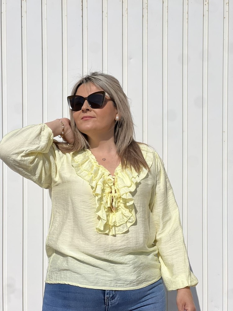 Camisa Weyi Amarilla