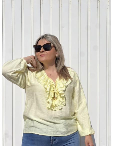 Camisa Weyi Amarilla