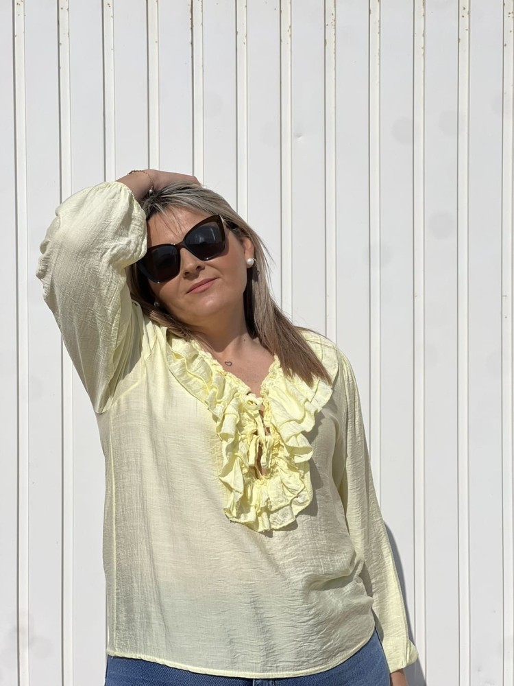 Camisa Weyi Amarilla