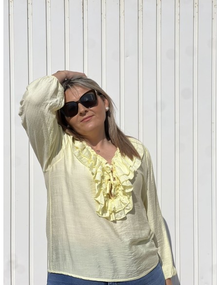 Camisa Weyi Amarilla