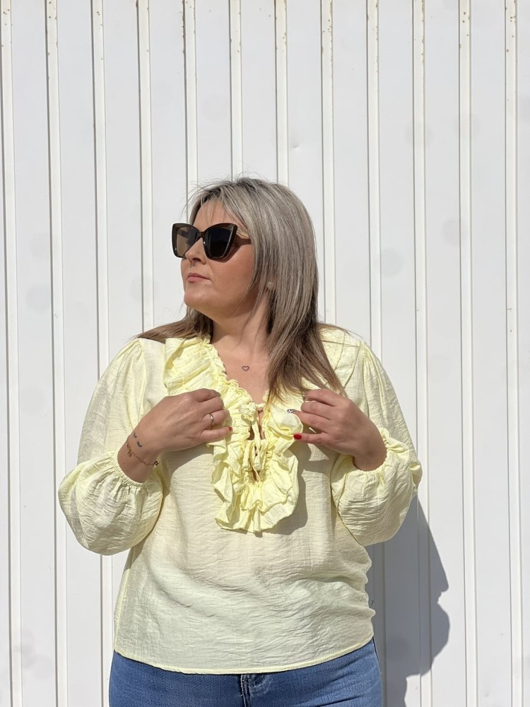 Camisa Weyi Amarilla