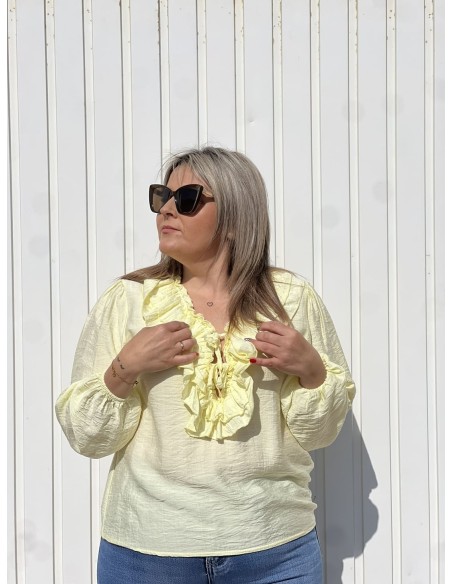 Camisa Weyi Amarilla