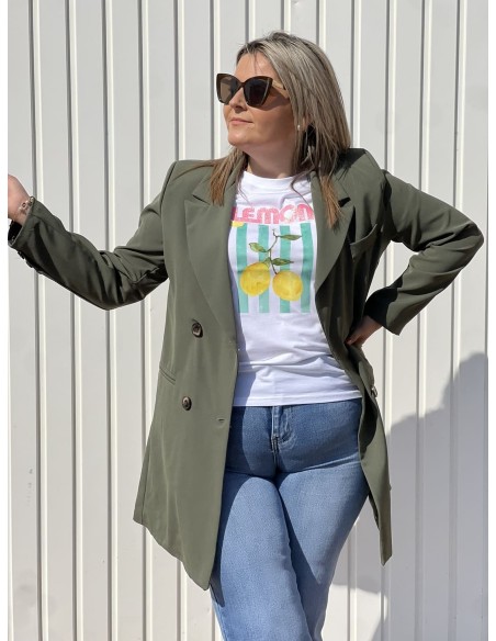 Blazer Larga Verde