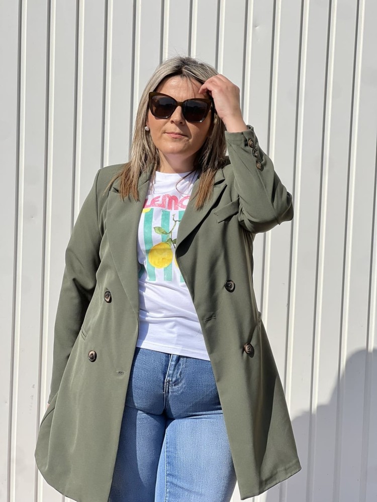 Blazer Larga Verde