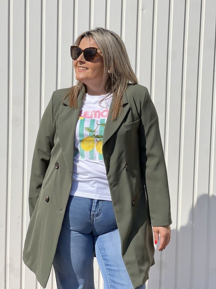 Blazer Larga Verde