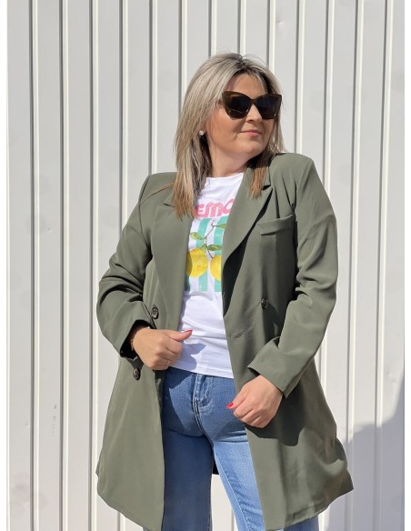 Blazer Larga Verde