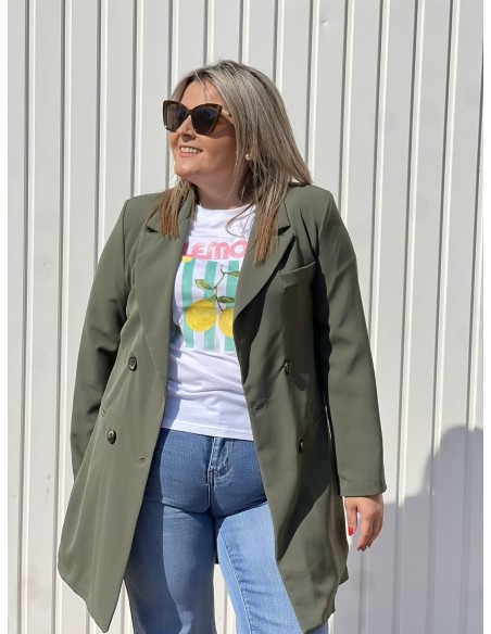 Blazer Larga Verde