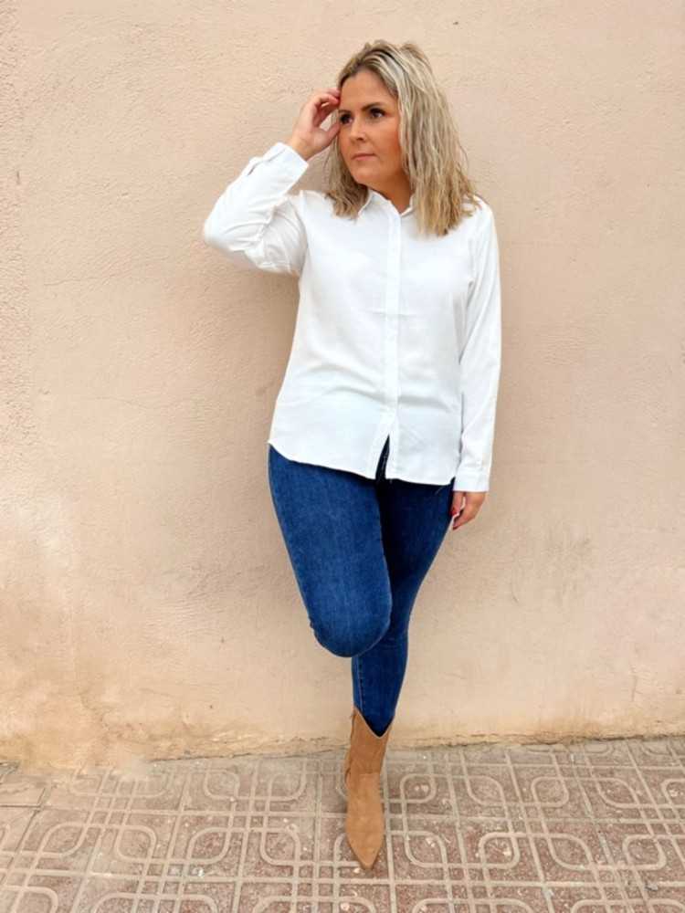 Camisa Boteli Blanca