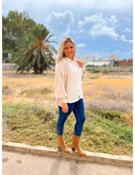 Camisa Boteli Blanca