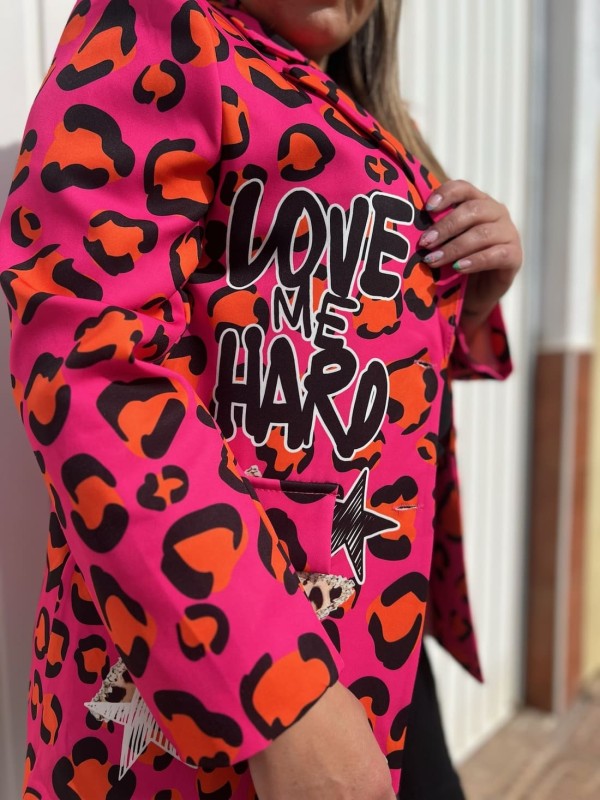 Blazer Estampada Leopardo 2