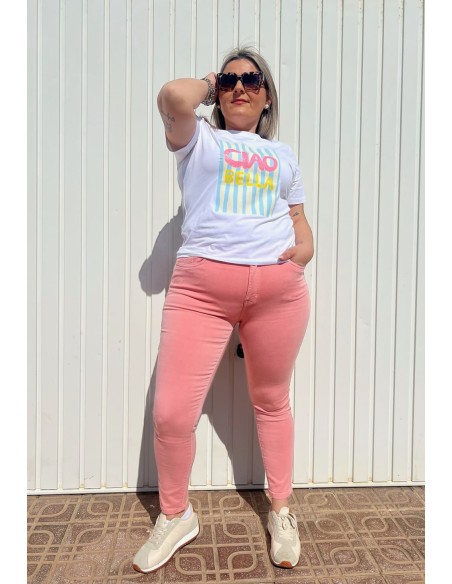 Pantalón Lewi Coral