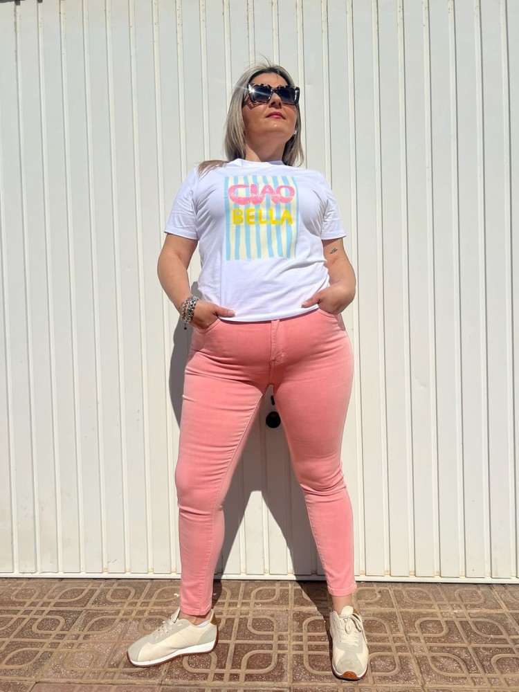 Pantalón Lewi Coral