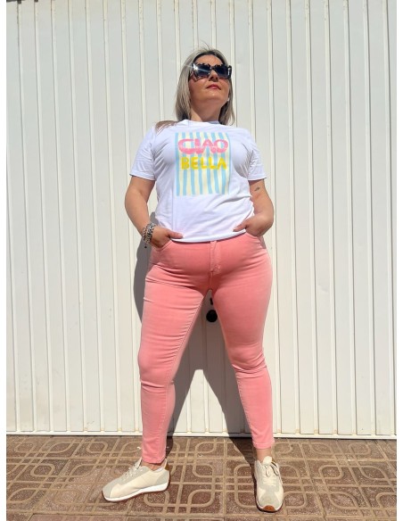 Pantalón Lewi Coral