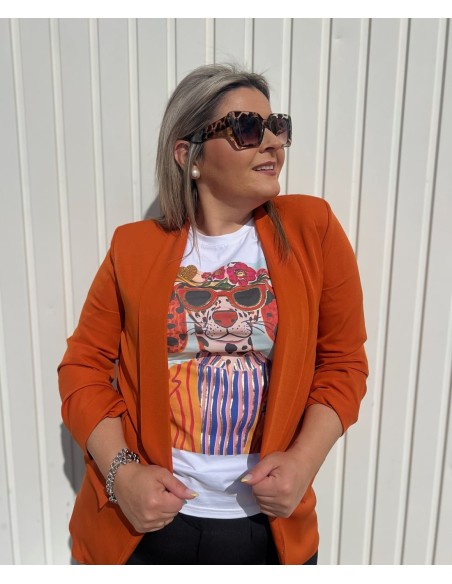 Blazer Lady Naranja TG
