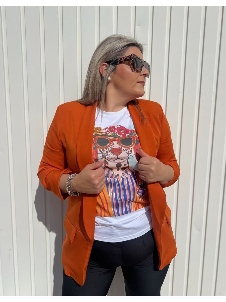 Blazer Lady Naranja TG