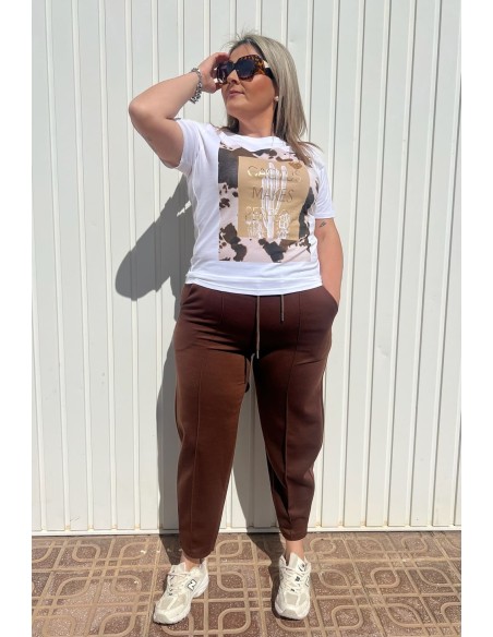 Pantalón Chándal Nuevo Chocolate