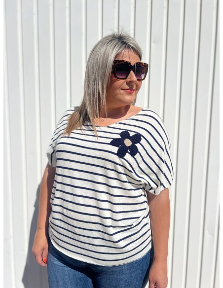 Suéter Marinero Flor