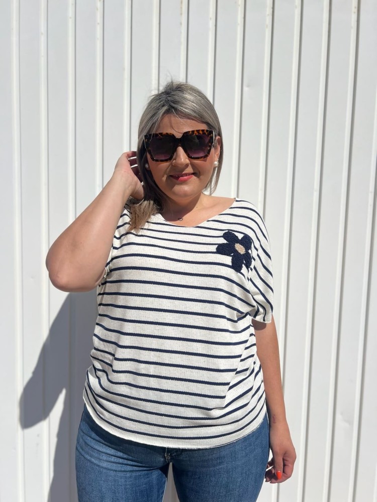 Suéter Marinero Flor