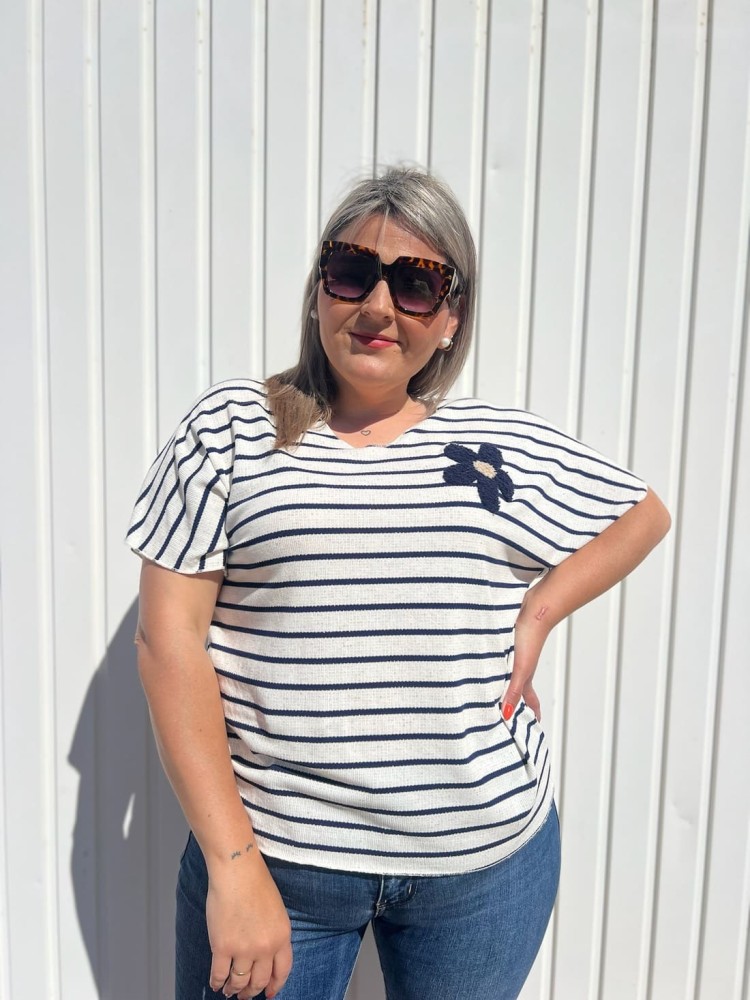 Suéter Marinero Flor