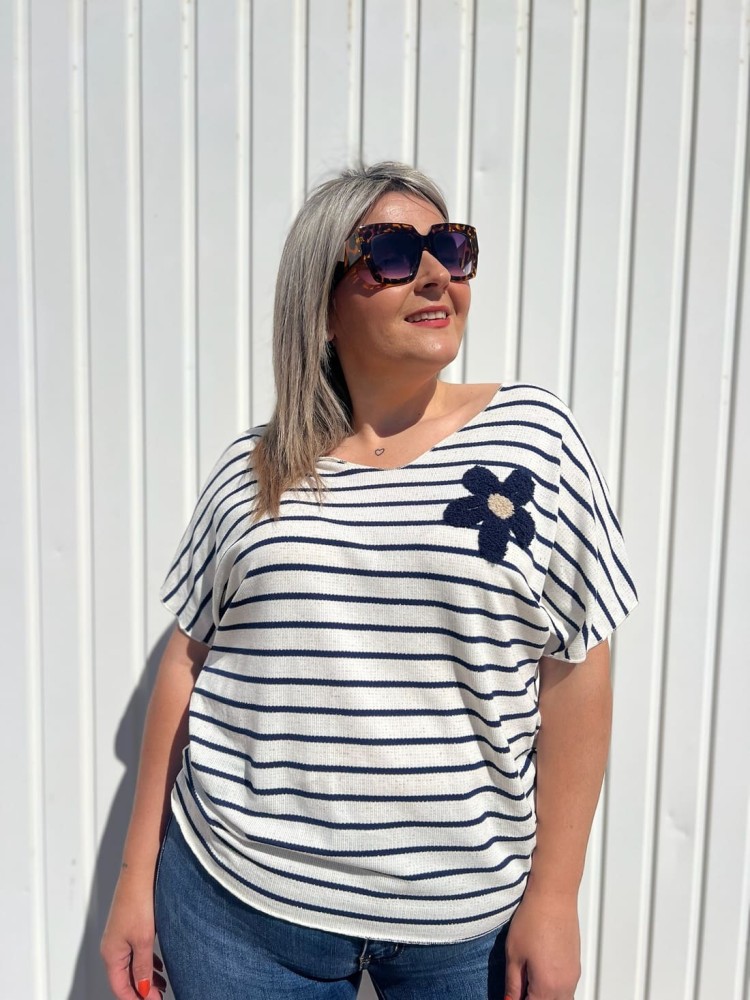 Suéter Marinero Flor