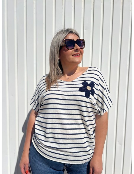 Suéter Marinero Flor